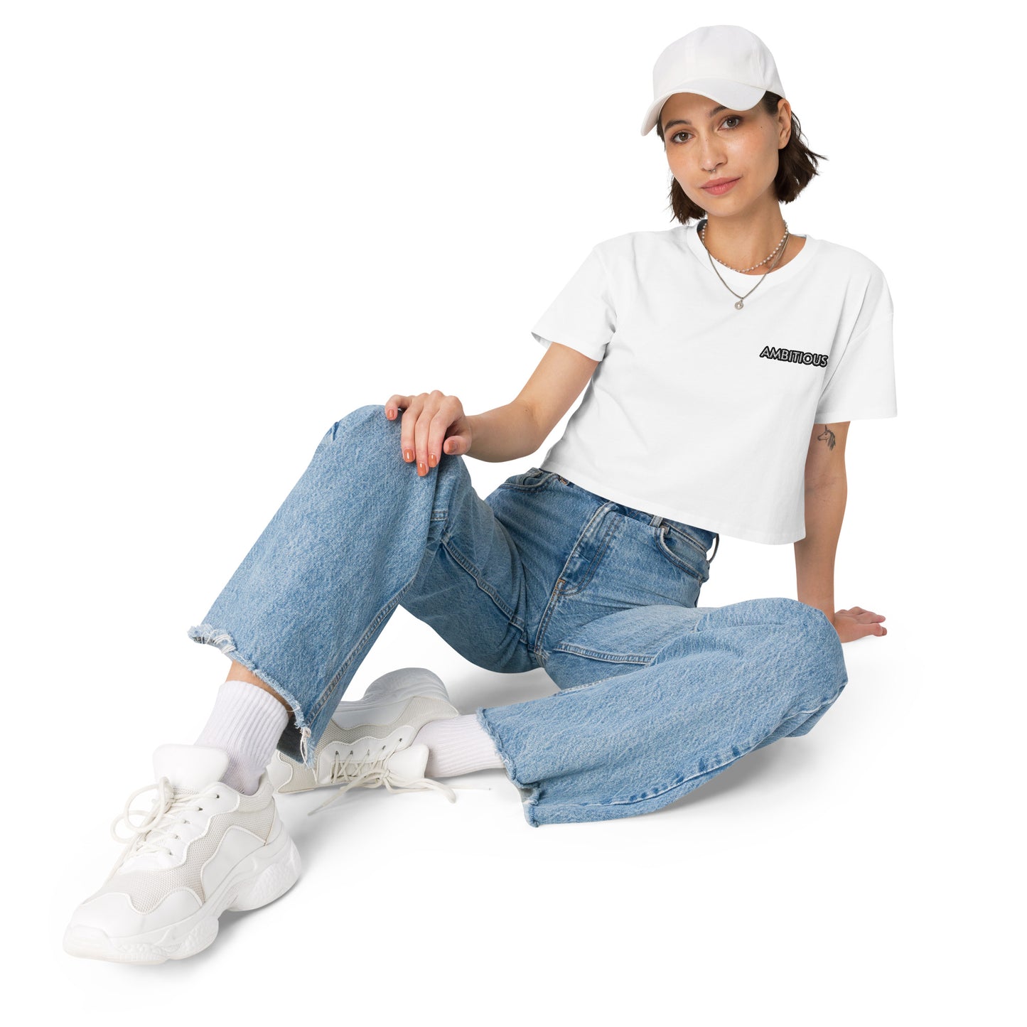 Ambitious Crop Tee